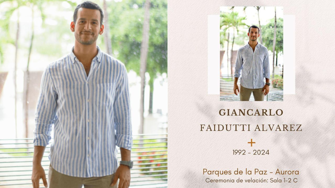 Giancarlo Faidutti Álvarez: muere creador de una agencia digital ecuatoriana