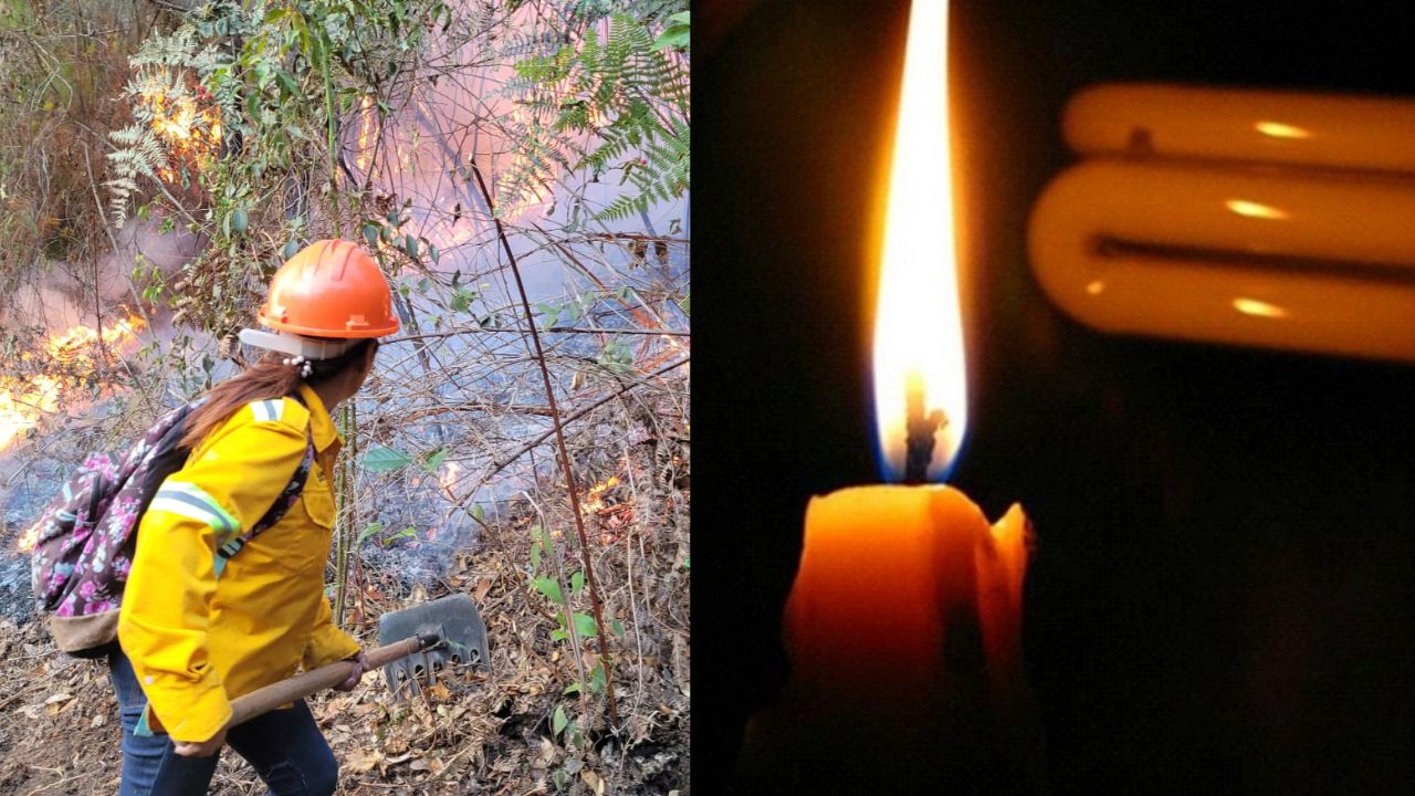 Alertan de posibles cortes de energía en Honduras por incendios forestales