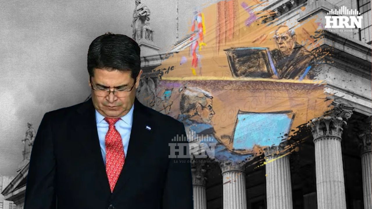'Agachó la cabeza y se puso a orar', la reacción de JOH tras veredicto de culpabilidad