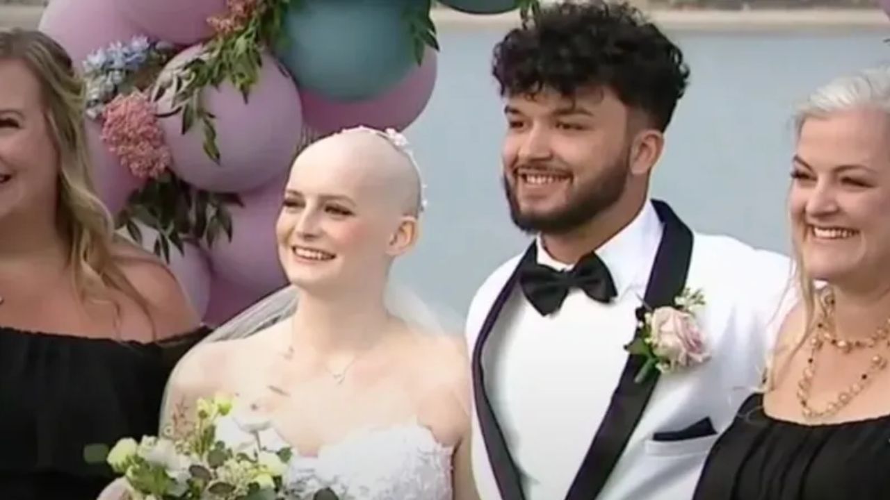 'Mi último deseo': Joven que lucha contra un cáncer terminal se casa con su novio