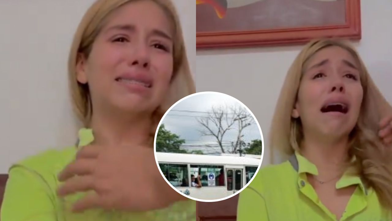 '¡No me gusta!': joven llora por tener que usar el transporte público