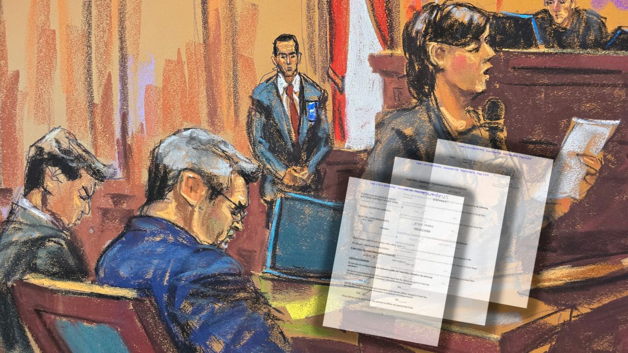 Así fue el veredicto del jurado en el caso del expresidente Juan Orlando Hernández