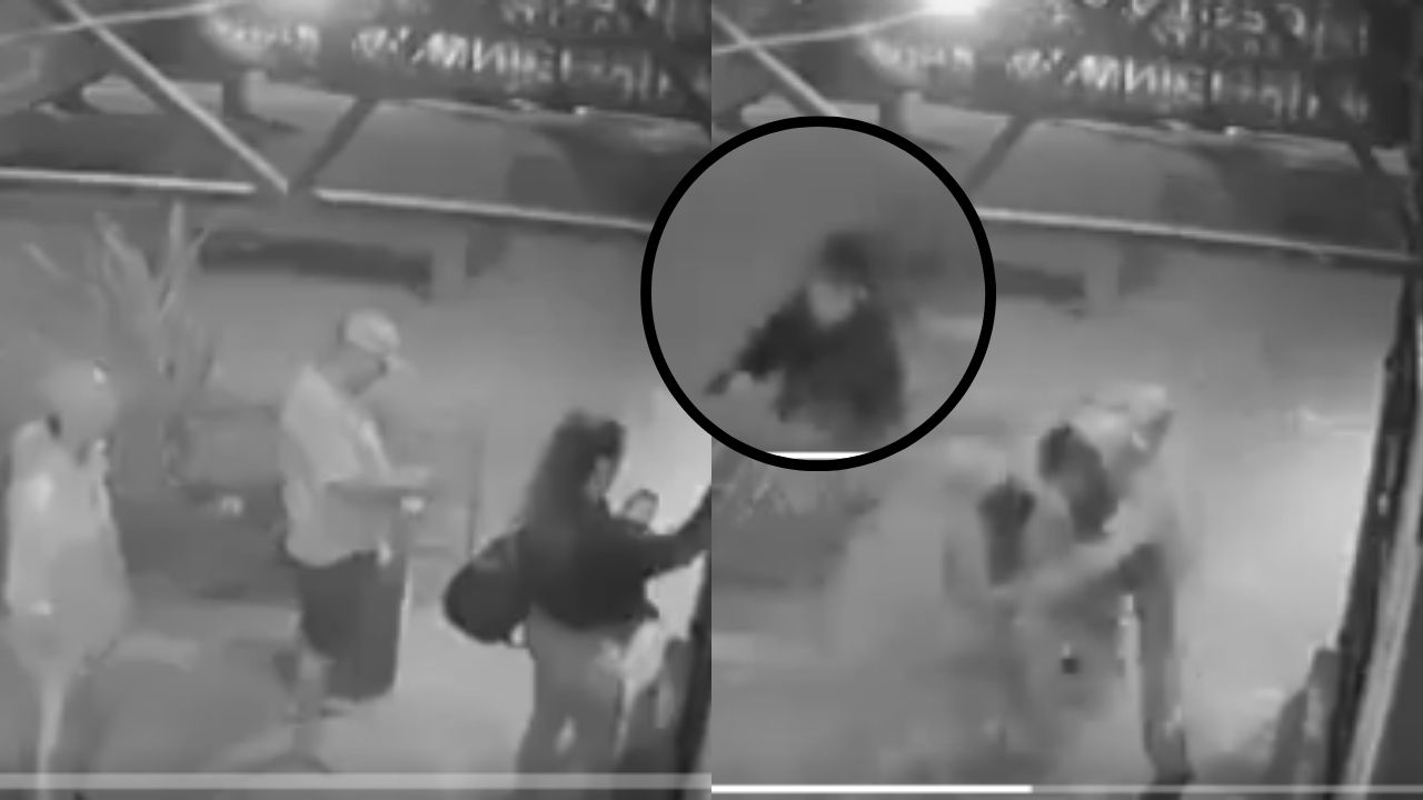 VÍDEO: Ladrones asaltan a mujer que resultó ser policía y esta abate a uno de ellos en Argentina