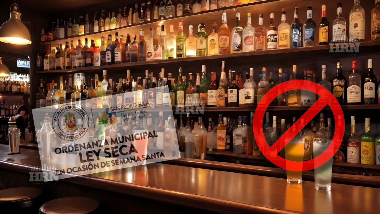 Alcaldía de San Pedro Sula emite 'ley seca' para Semana Santa