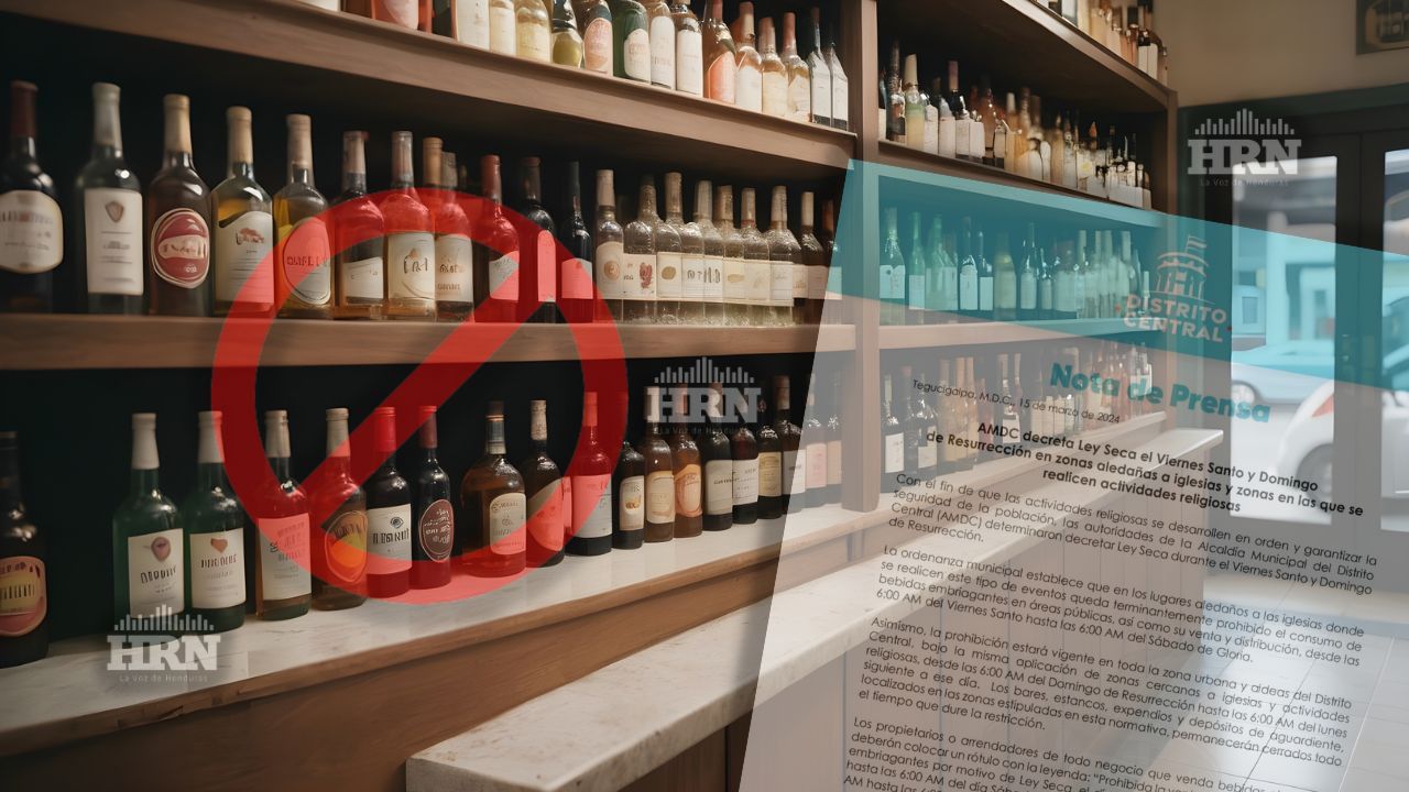 AMDC impone 'ley seca' durante festividades religiosas de Semana Santa