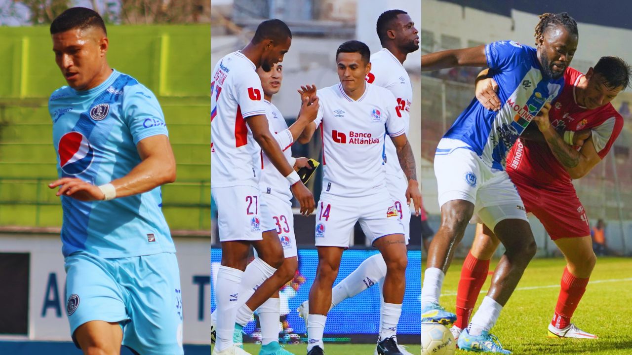 Motagua y Potros se reparten puntos; Olimpia, con goleada, alarga el invicto; y Victoria consigue triunfo importante