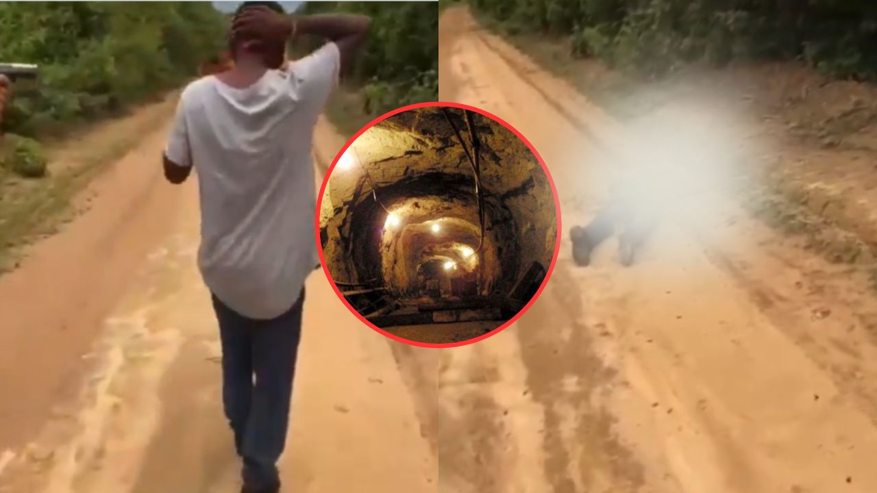 VIDEO: Matan a hombre por robar oro de una mina