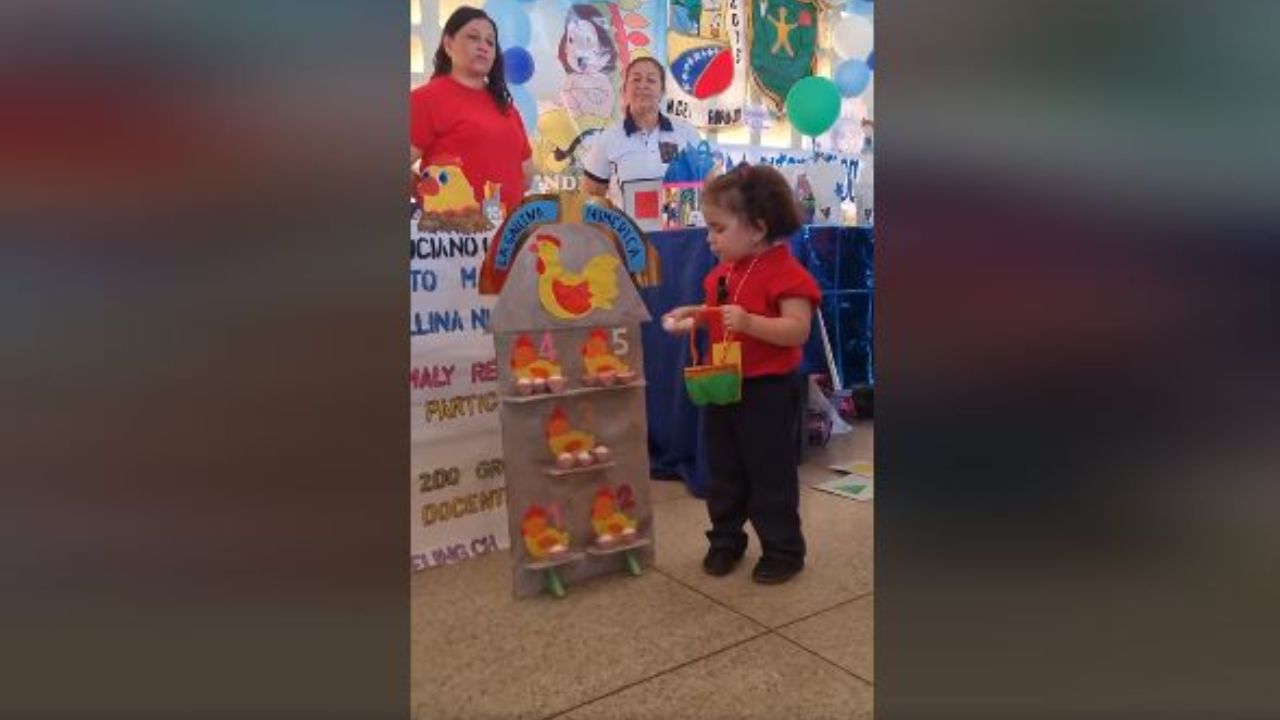 VIDEO: niña enternece al decir que las matemáticas hacen la vida más fácil y ordenada