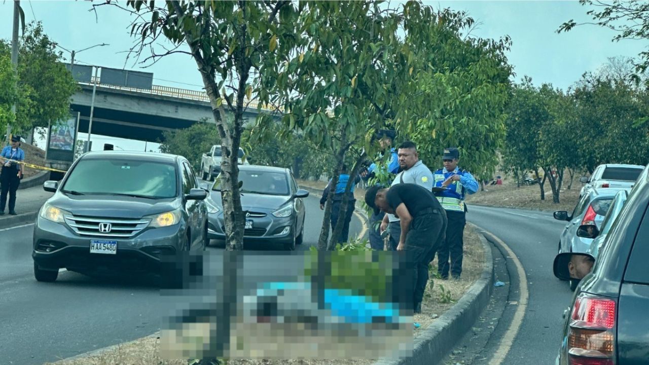 Motociclista hondureño muere al quedarse dormido cuando conducía en Tegucigalpa