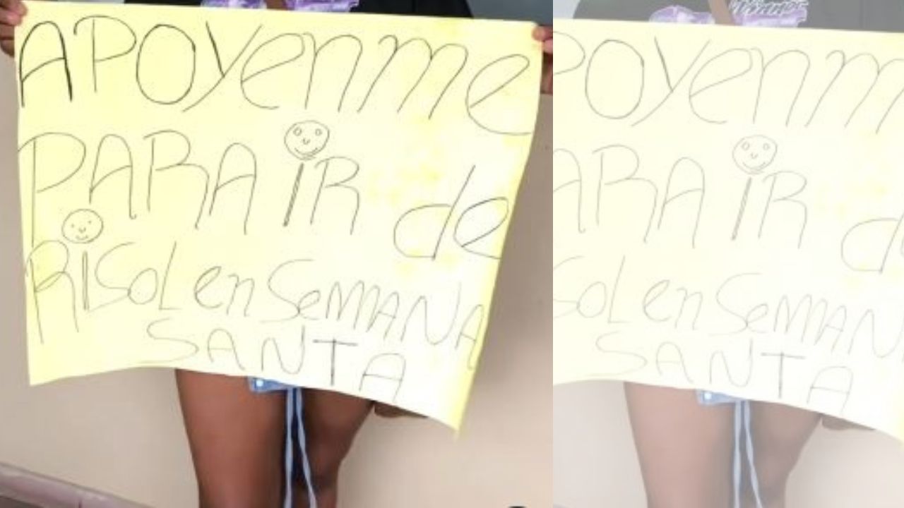 'Me siento estresada', mujer clama por ayuda para ir a un resort en Semana Santa