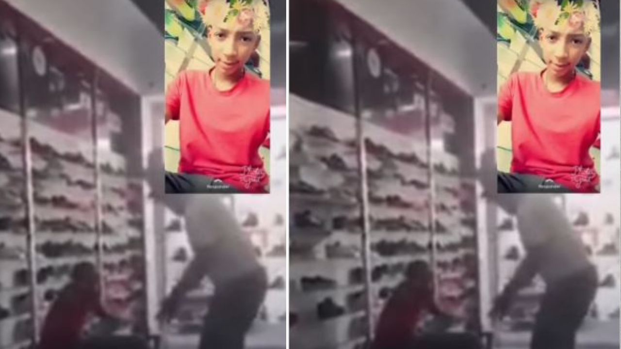 VIDEO: padre castiga a su hijo por usar filtros de app