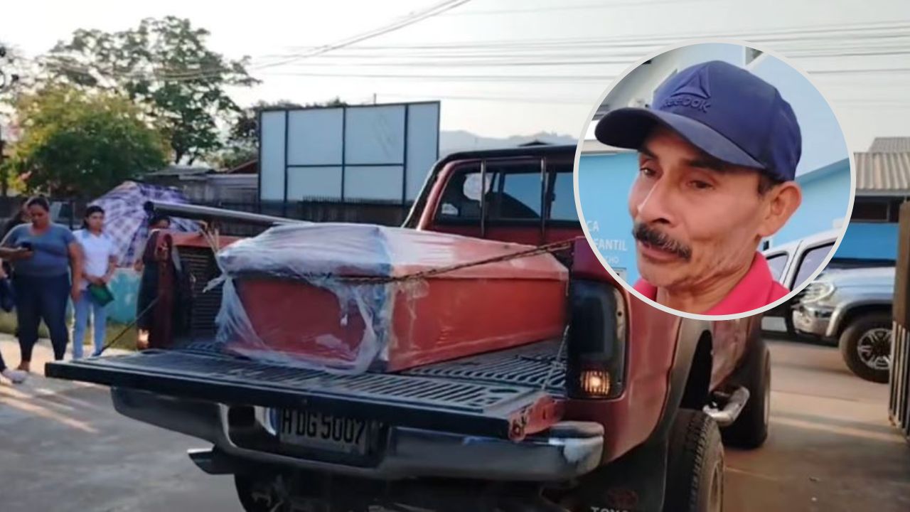 Padre e hijo mueren en Olancho, se le fueron los frenos al carro antes de llegar a su casa
