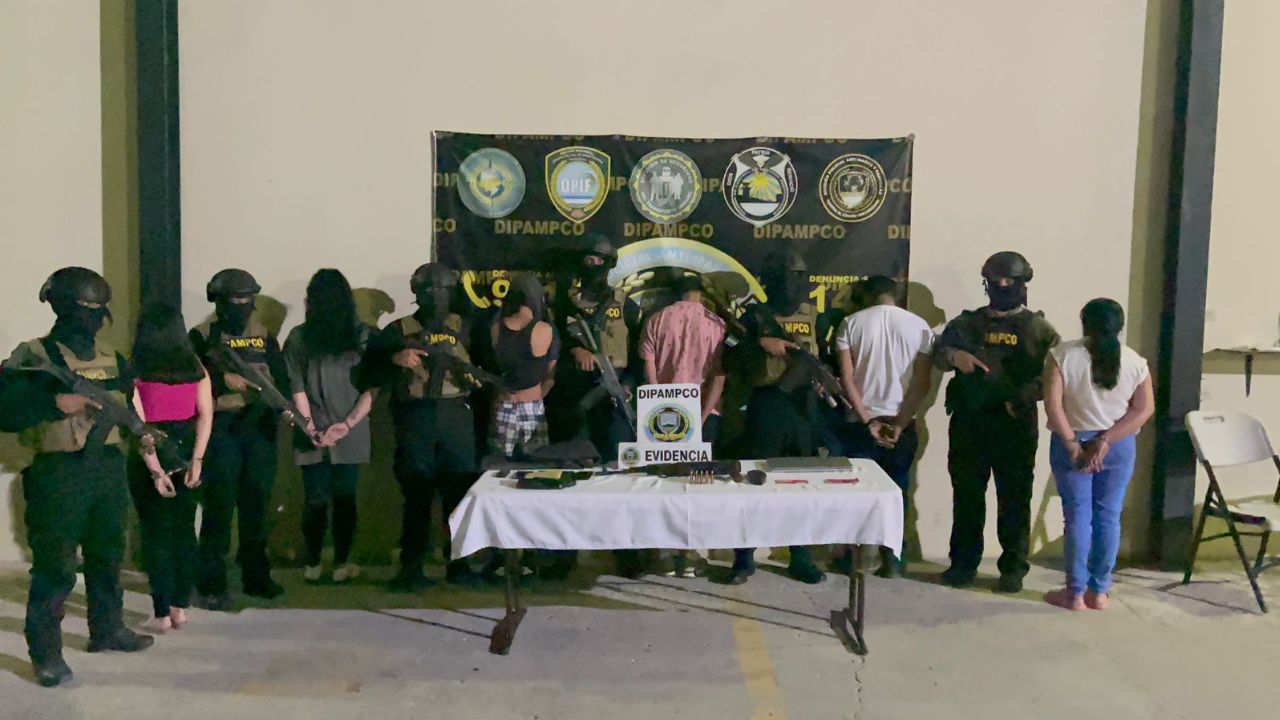 Caen seis supuestos pandilleros por extorsión, sicariato y lavado de activos