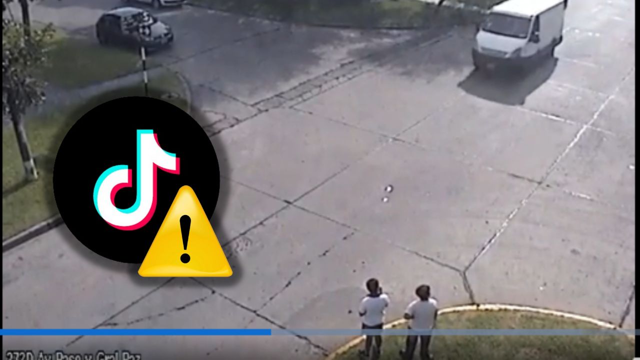 Por cumplir reto de TikTok, dos niños se escapan de escuela en Argentina