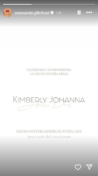 Ana María Trujillo, sobre la muerte de Kimberly Johana Arata. Foto: Instagram