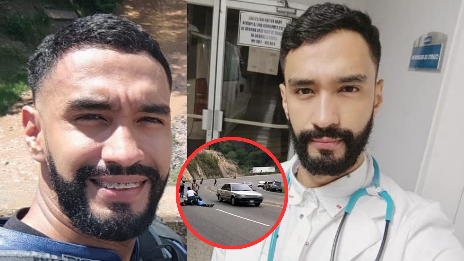 Así era Allan Guerrero, el médico que murió en accidente en moto en la CA-5