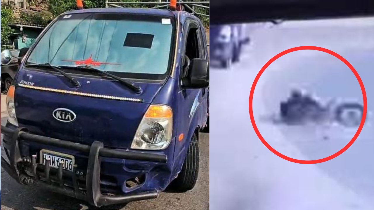 Captan cuando menor de 16 años en moto muere al impactar contra camión en Copán