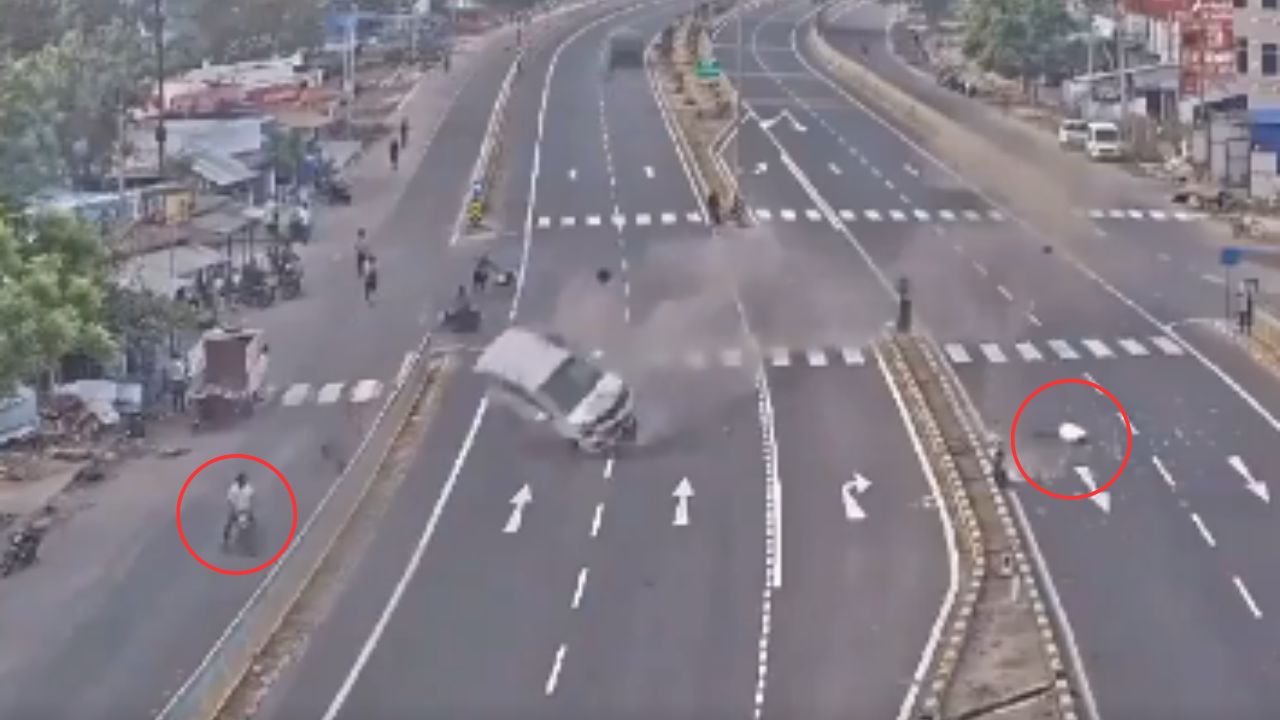 VÍDEO: Cinco personas mueren tras un accidente vial en India
