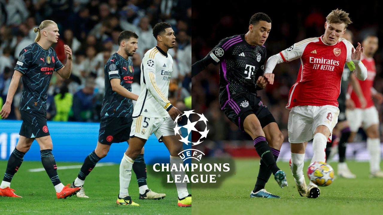 Vibrantes empates en primeros dos cruces de cuartos de final de Champions League