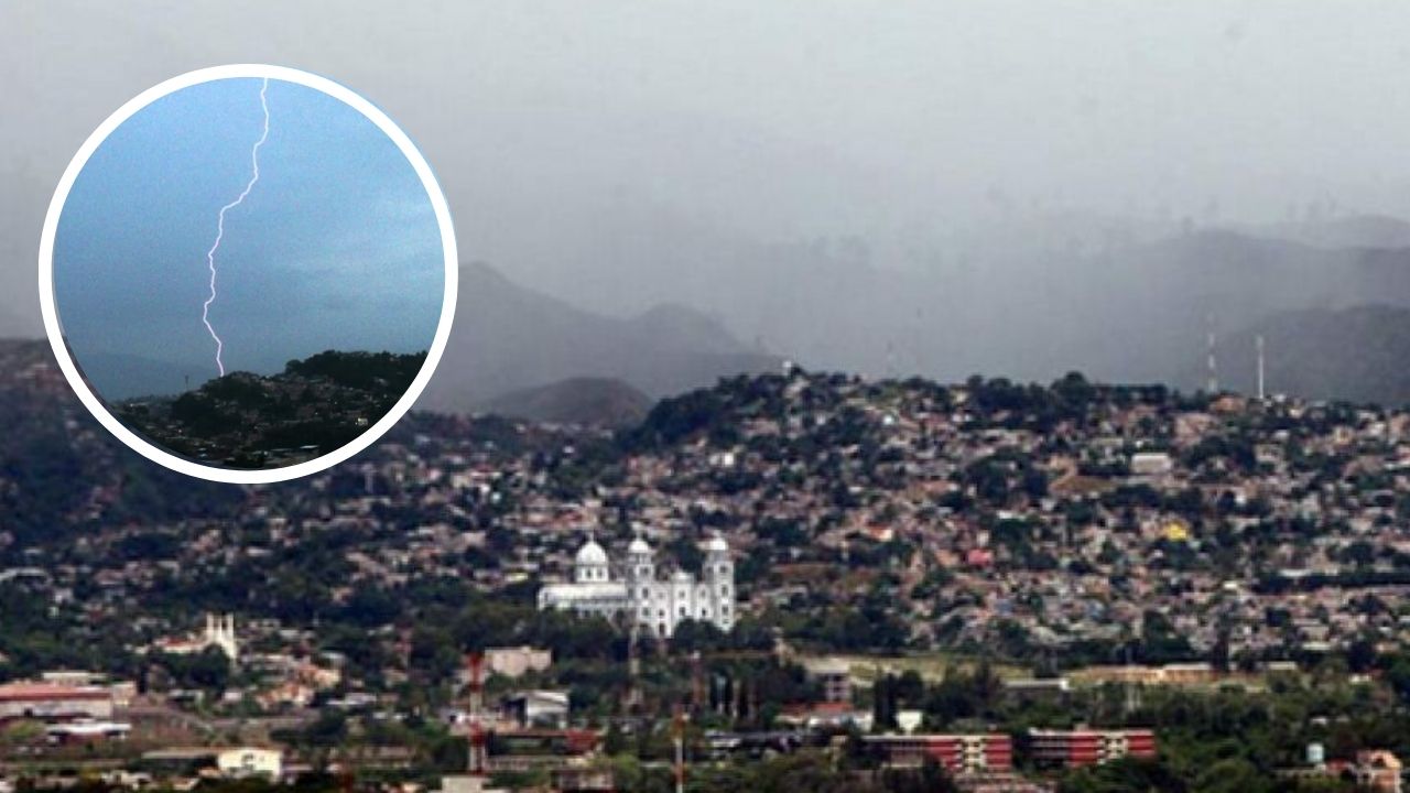 Lluvias con actividad eléctrica se presentarán este domingo en algunas regiones de Honduras
