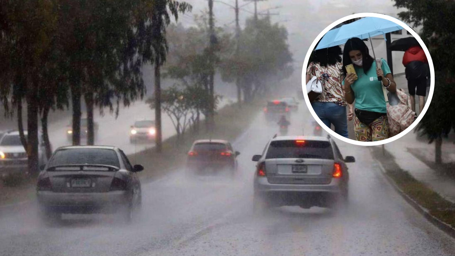 Lluvias con actividad eléctrica se presentarán este jueves en Honduras