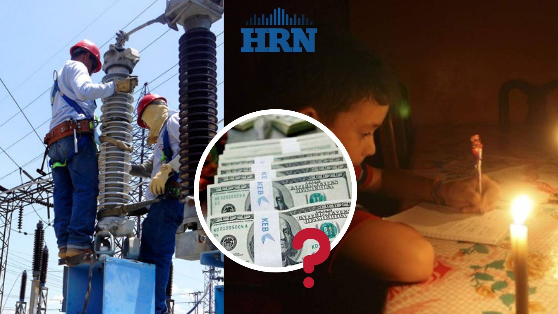 Editorial HRN: Economía asfixiada y 'apagones'