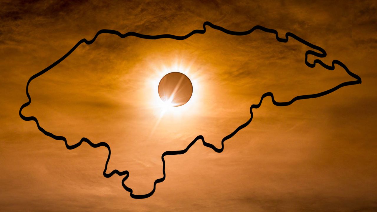 ¿En qué partes de Honduras se verá el eclipse solar del 8 de abril y en qué horarios?