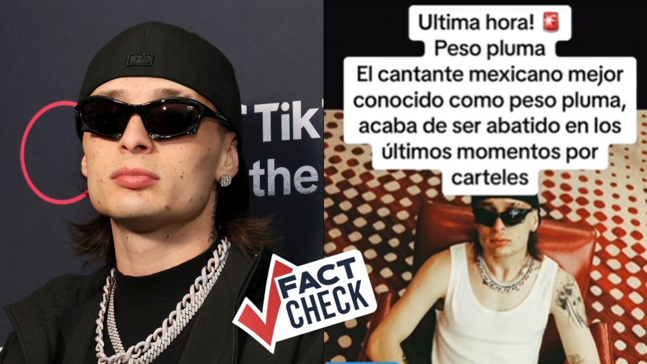 ¿Es verdad que mataron a Peso Pluma en Tijuana? Circula en redes que asesinaron al cantante