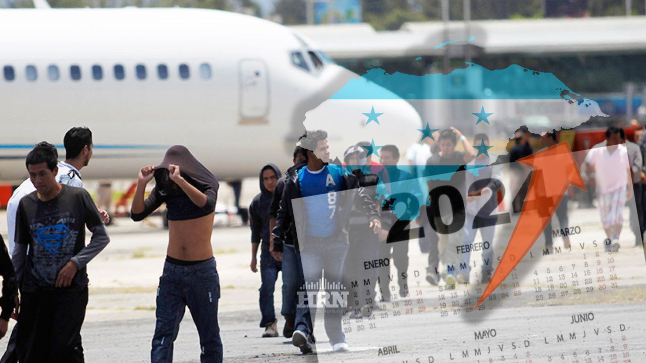 Unos 10,000 hondureños han sido deportados en lo que va de 2024