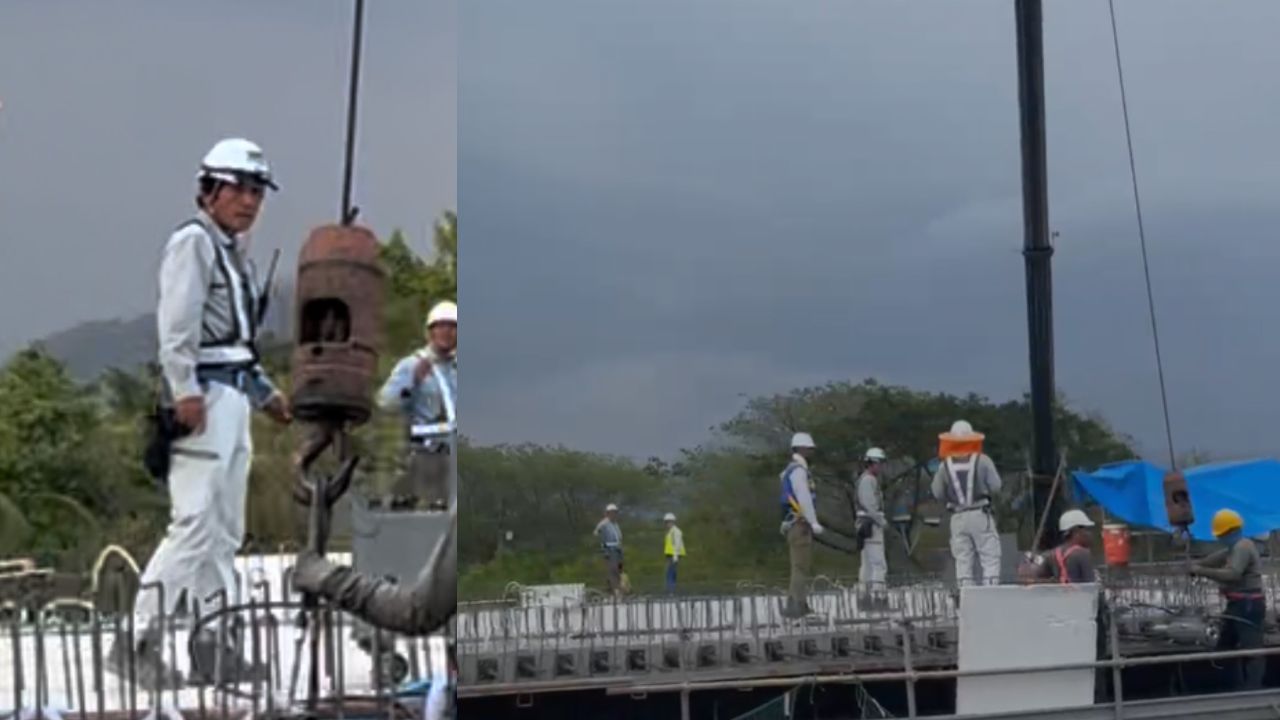 Japonés muere al caer de un puente en construcción en Nacaome, Valle
