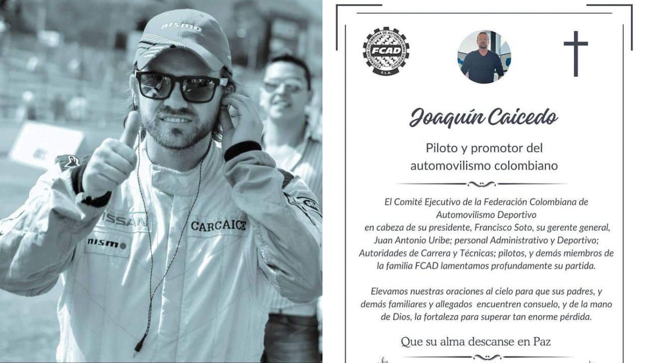 Joaquín Caicedo: muere destacado piloto colombiano