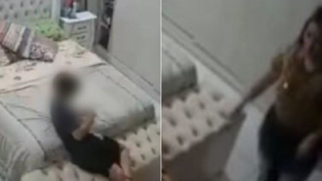 'Kid and his mom' CCTV video Twitter, ¿de qué se trata esta grabación viral en Telegram?