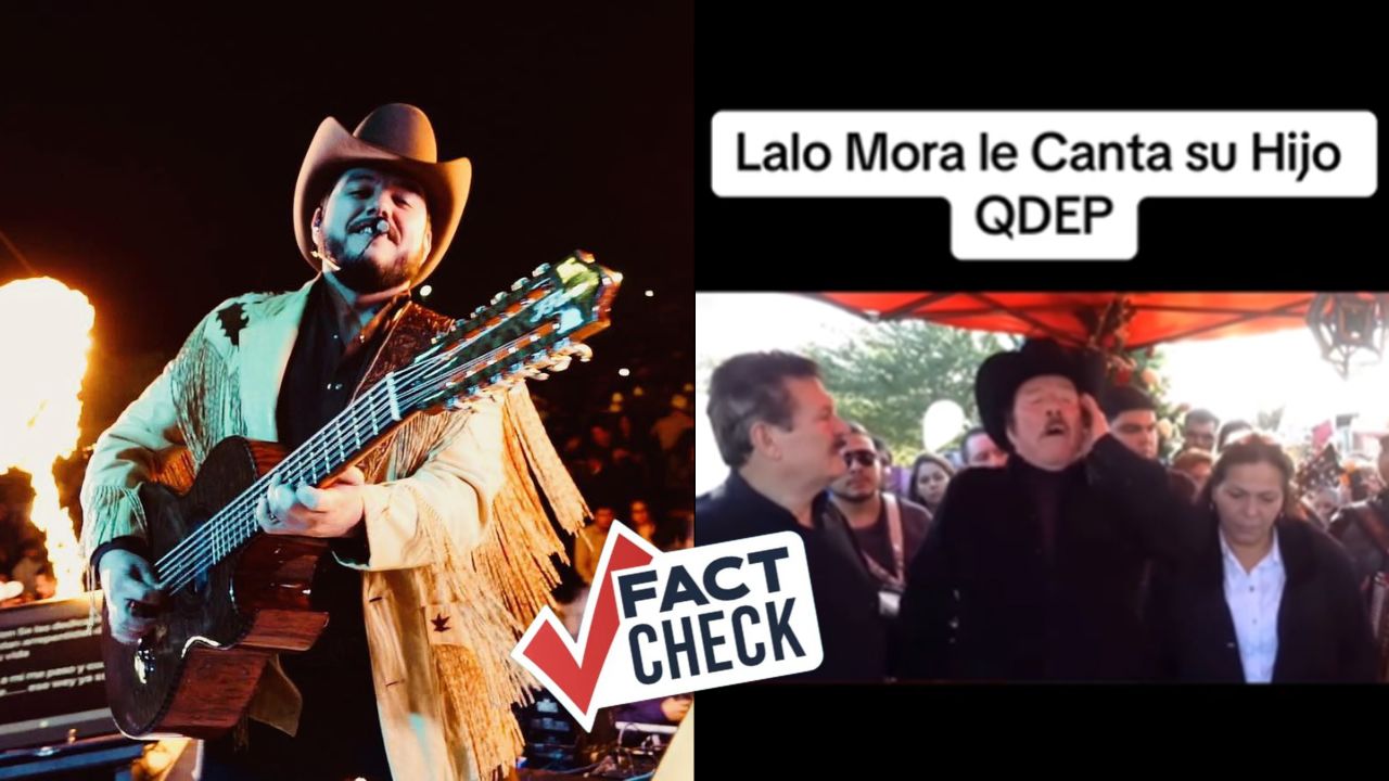 ¿Lalo Mora Jr murió? Video de Lalo Mora en el funeral de su hijo confunde en internet
