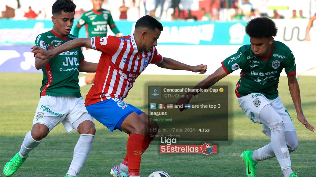 Liga Nacional de Honduras es la tercera mejor de Concacaf, según ranking