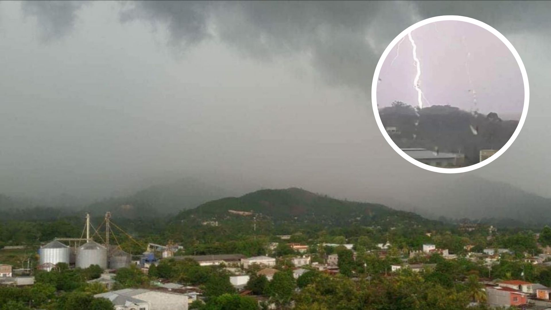 Lluvias con actividad eléctrica se registrarán este domingo en la mayor parte de Honduras