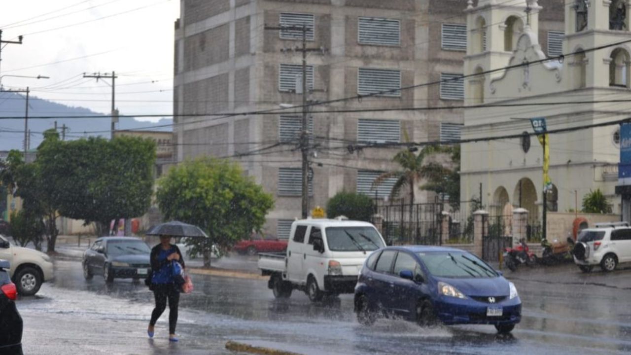 Lluvias persistirán este sábado en Honduras; estas regiones se verán afectadas
