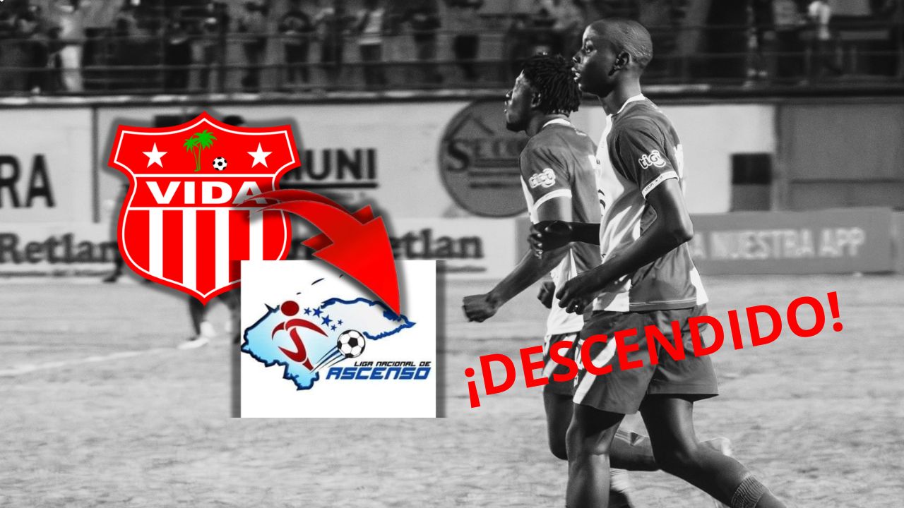 ¡Descendido! Vida se va a segunda división por primera vez en 74 años