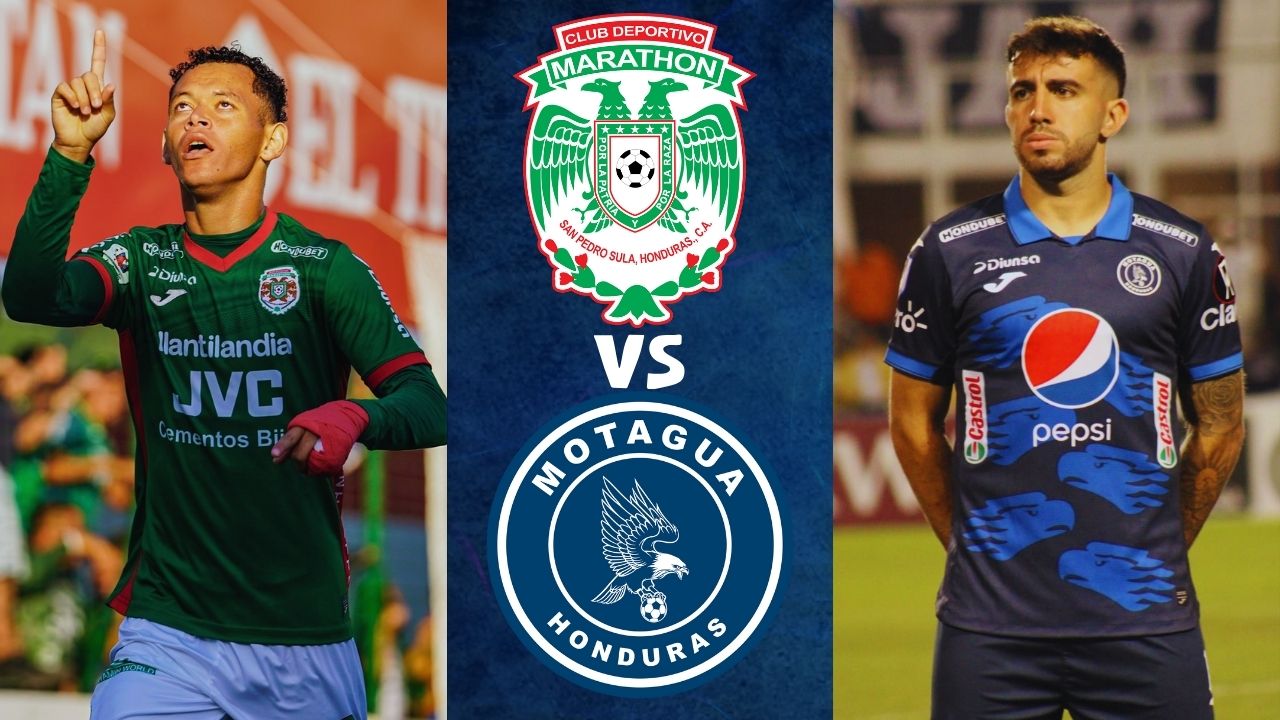 Partido Marathón vs. Motagua EN VIVO hoy: hora, canal, alineaciones y minuto a minuto del clásico