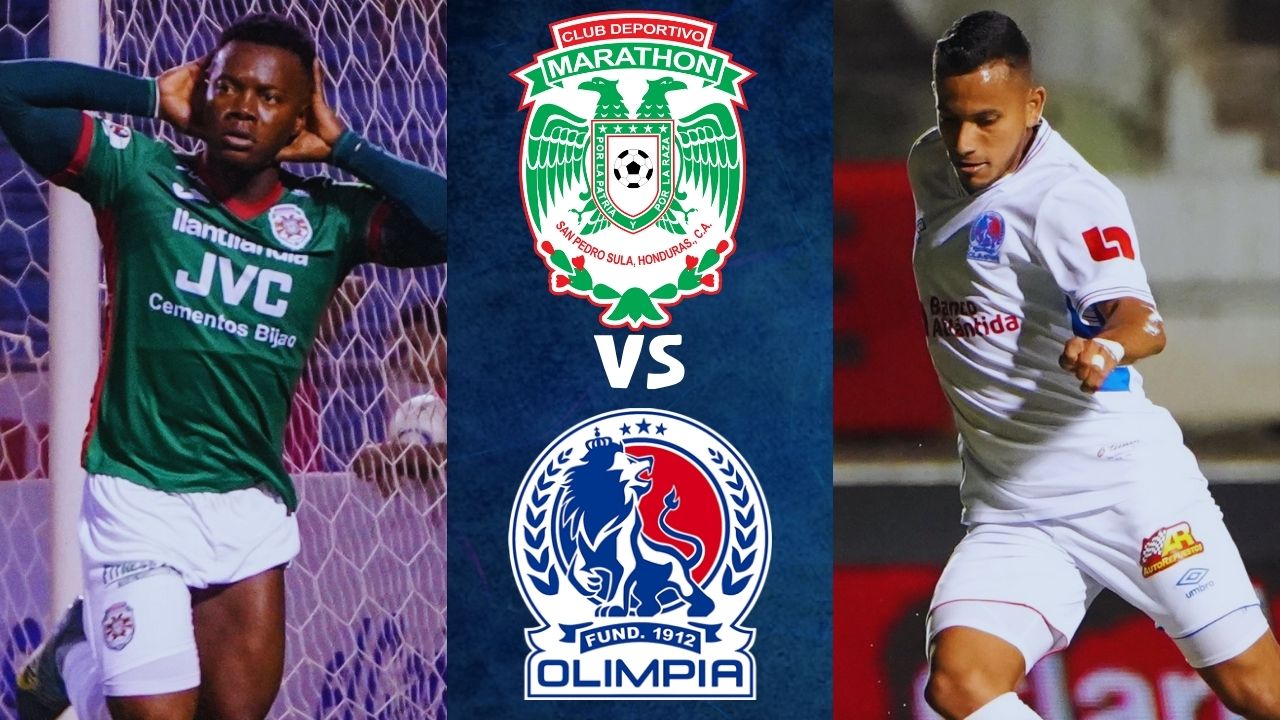 Clásico Marathón vs. Olimpia EN VIVO hoy: hora, canal, alineaciones y minuto a minuto del partido reprogramado