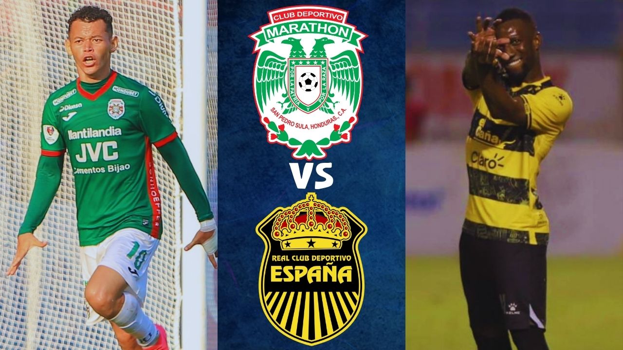 Partido Marathón vs. Real España EN VIVO: hora, canal, alineaciones y minuto a minuto del clásico sampedrano