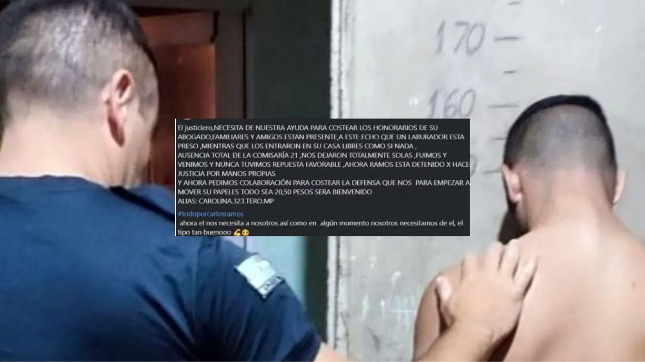 Hombre mató a ladrón y vecinos venden platos de arroz con pollo para pagarle un abogado
