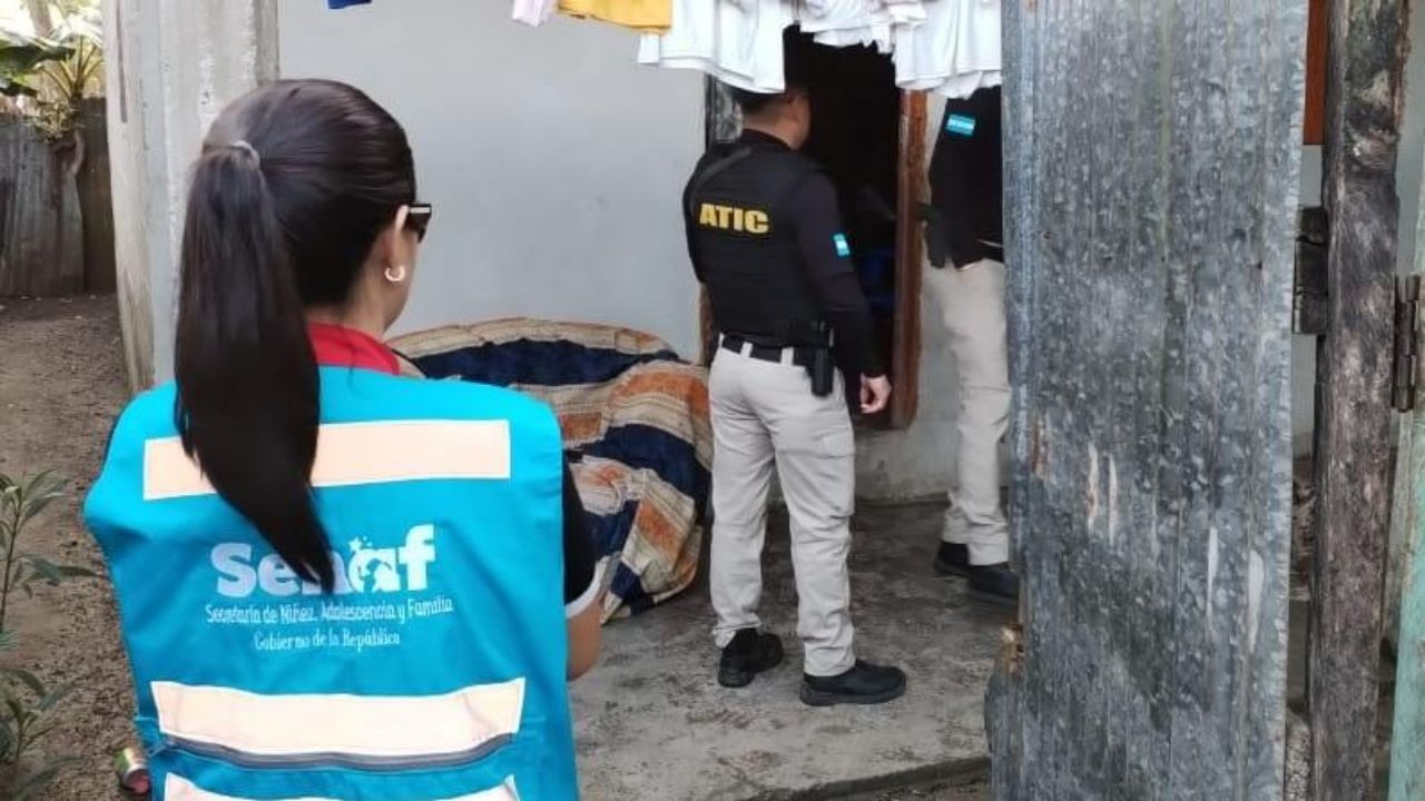 Rescatan a tres menores de edad que víctimas de supuesta explotación sexual