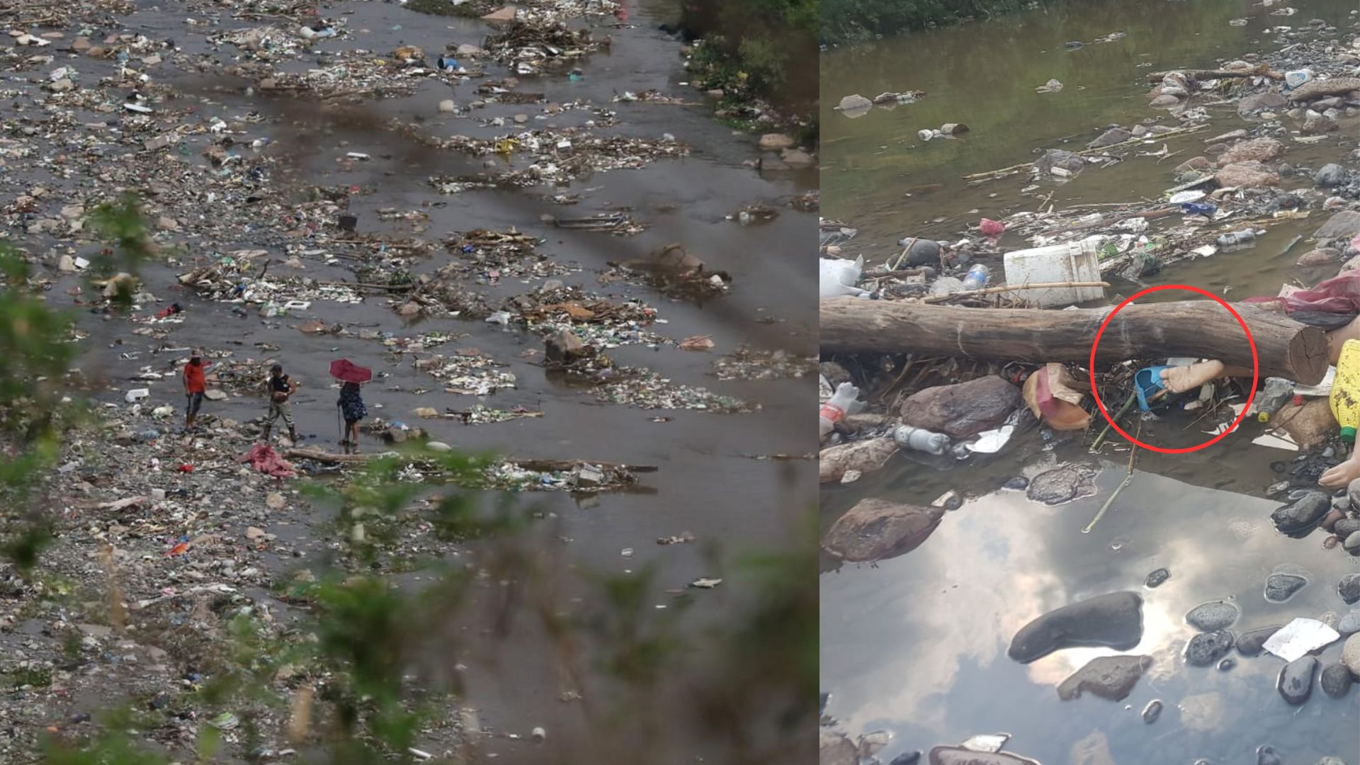 Hallan cadáver de una mujer con poca ropa a orillas del Río Choluteca
