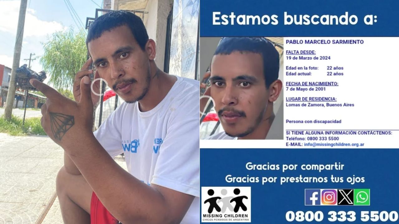 Pablo Marcelo Sarmiento: muere joven que había desaparecido desde marzo en Argentina