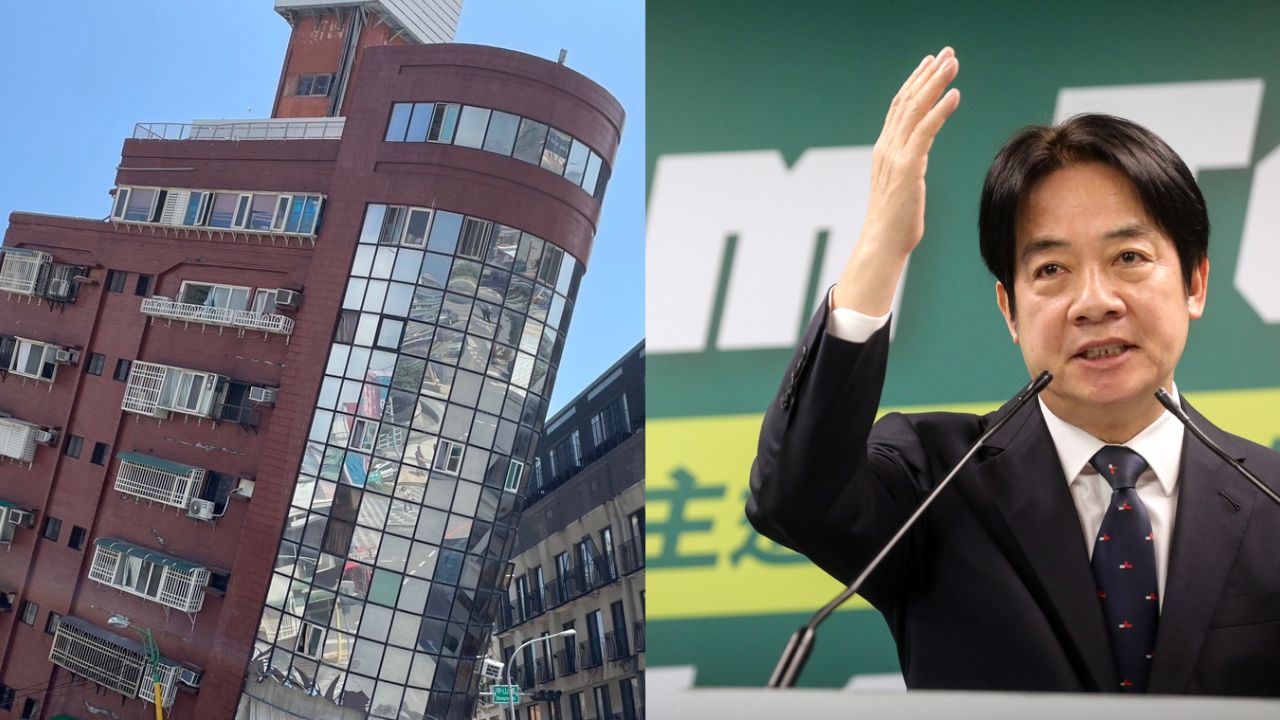 Presidente electo de Taiwán visita 'zona cero' del sismo y promete ayudas a los afectados