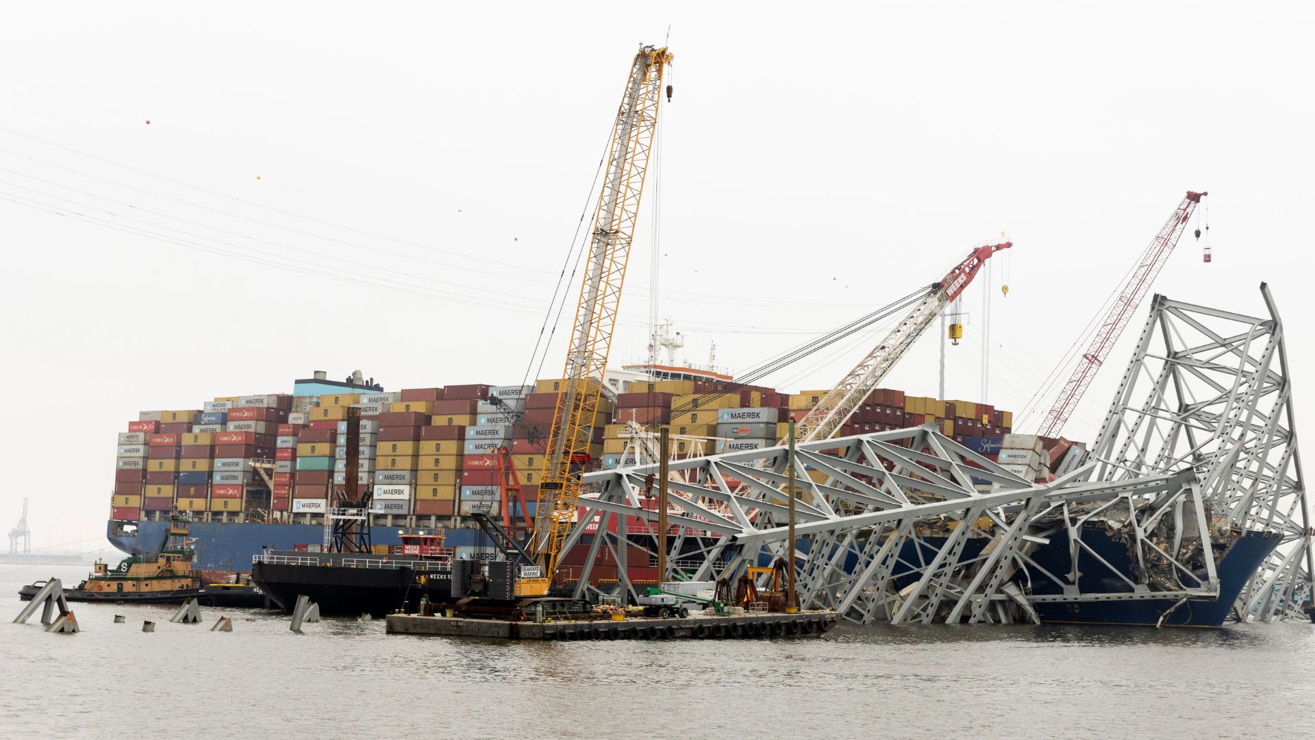 Baltimore denuncia al propietario y administrador del buque que derribó un puente en EEUU