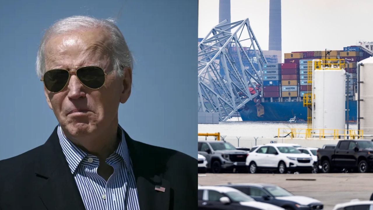 Biden acudirá a Baltimore el viernes para observar las labores de recuperación del puente