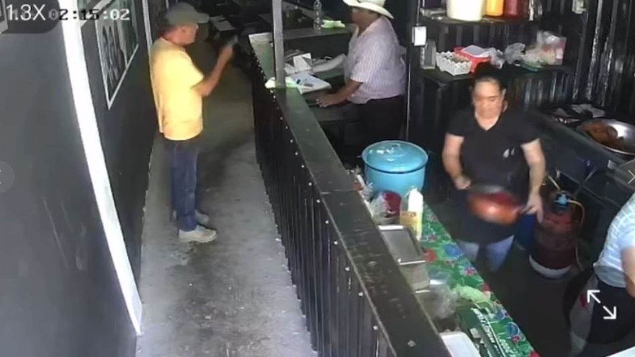 Video de seguridad capta robo en una pollera en Ocotepeque