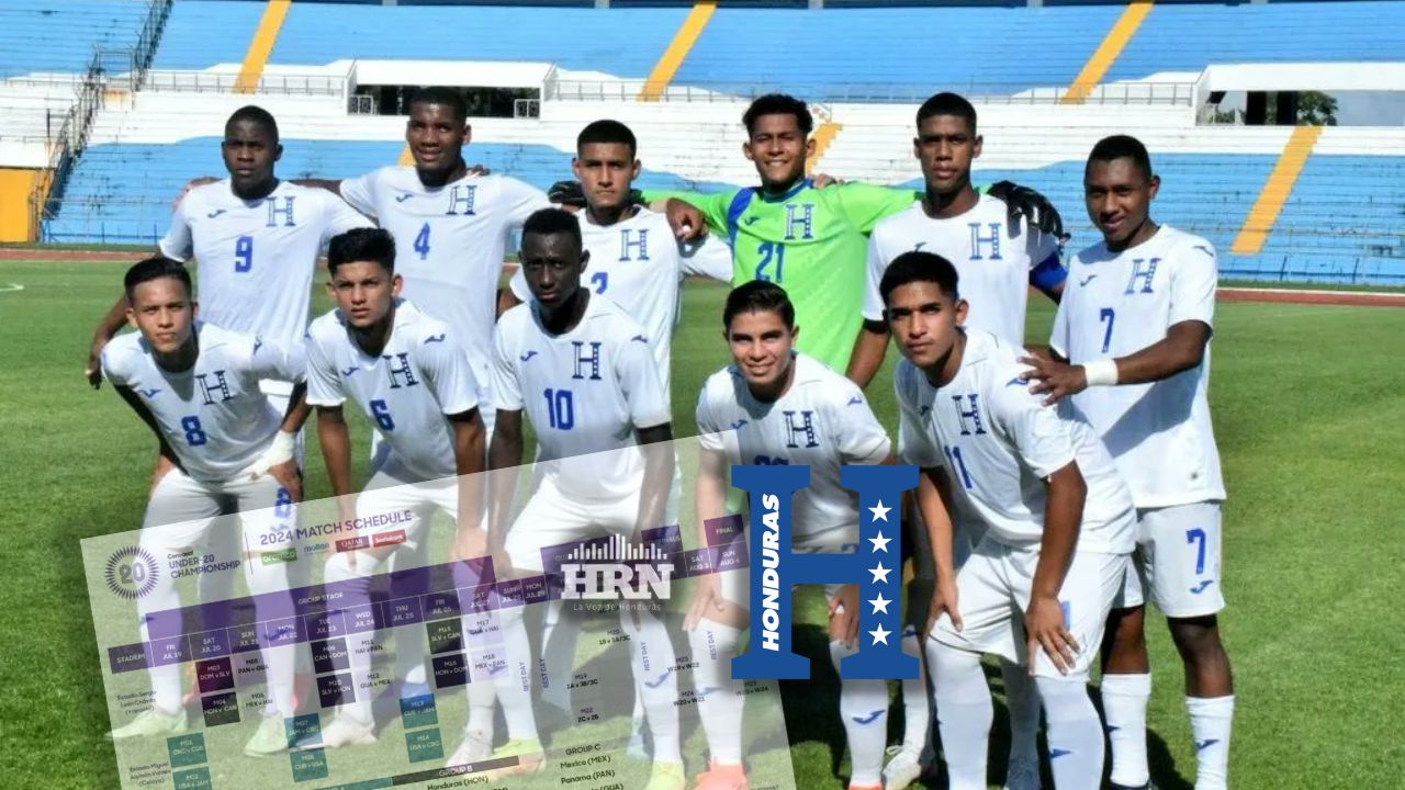 Selección de Honduras ya conoce su rivales para premundial sub-20 de 2025
