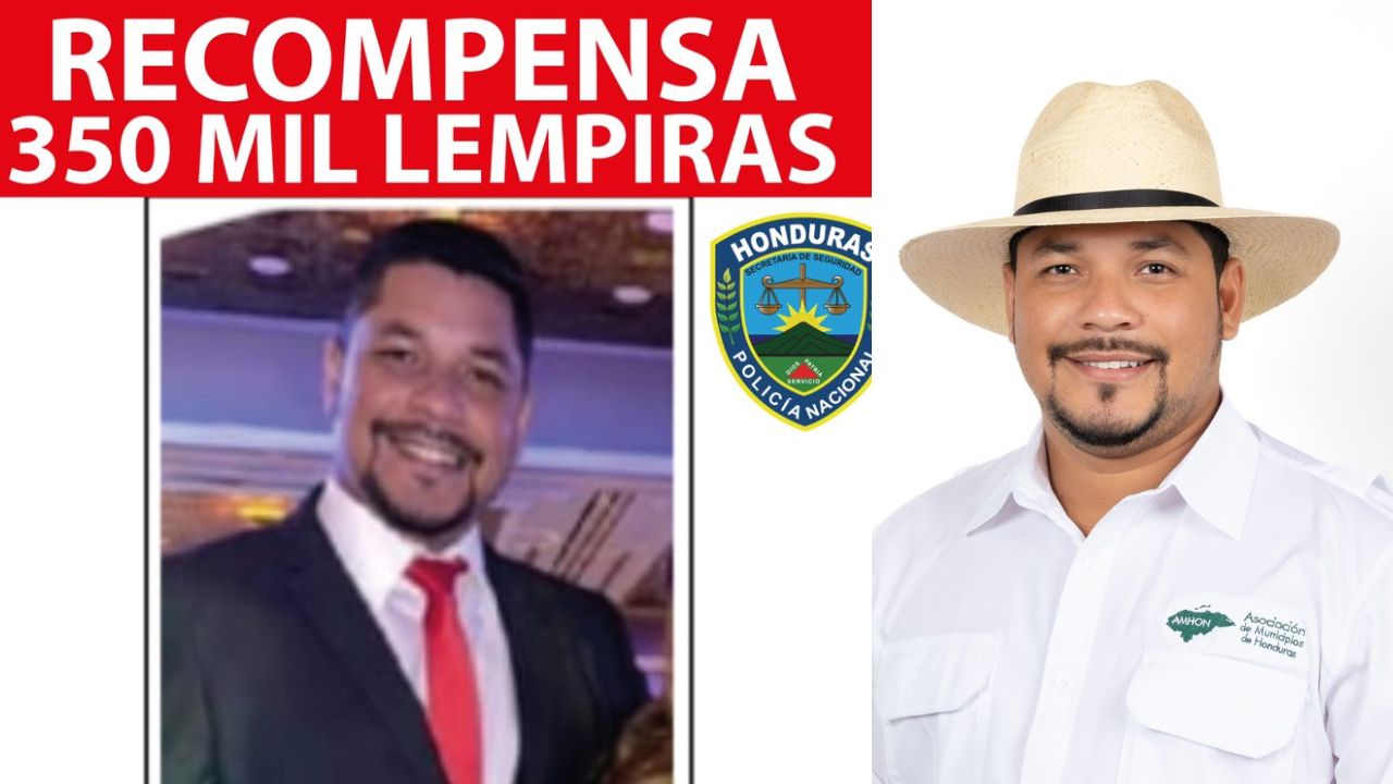 Ofrecen recompensa de L350 mil por información del alcalde de El Triunfo, Choluteca, acusado de tráfico de drogas